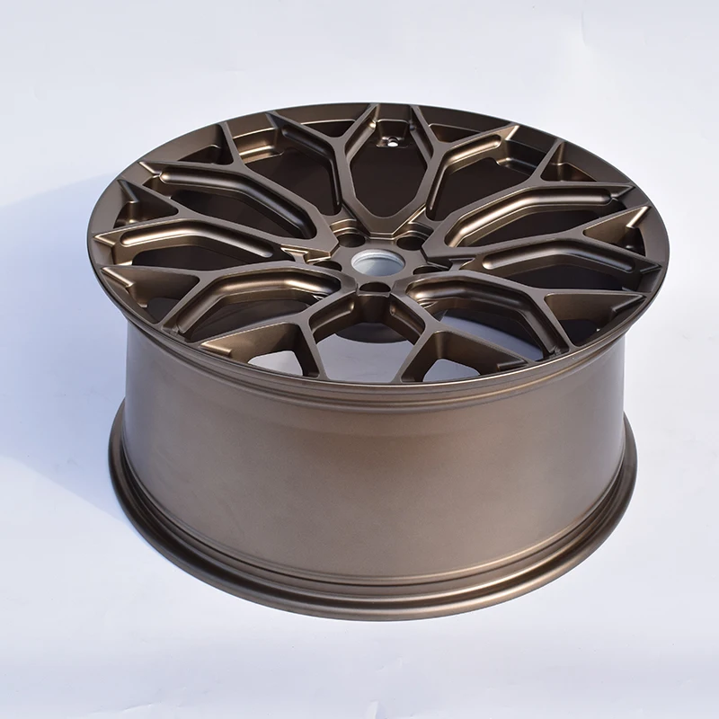 The Most Popular Style 22*10 Inch Matte Bronze Passenger Car Wheels Aluminum Forged Car Wheel Rims PCD 5*112 China Made