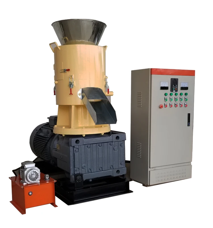 Retail elm 55kw wood scraps kingwood waste recuperation wood pellet machine wood pellet mill
