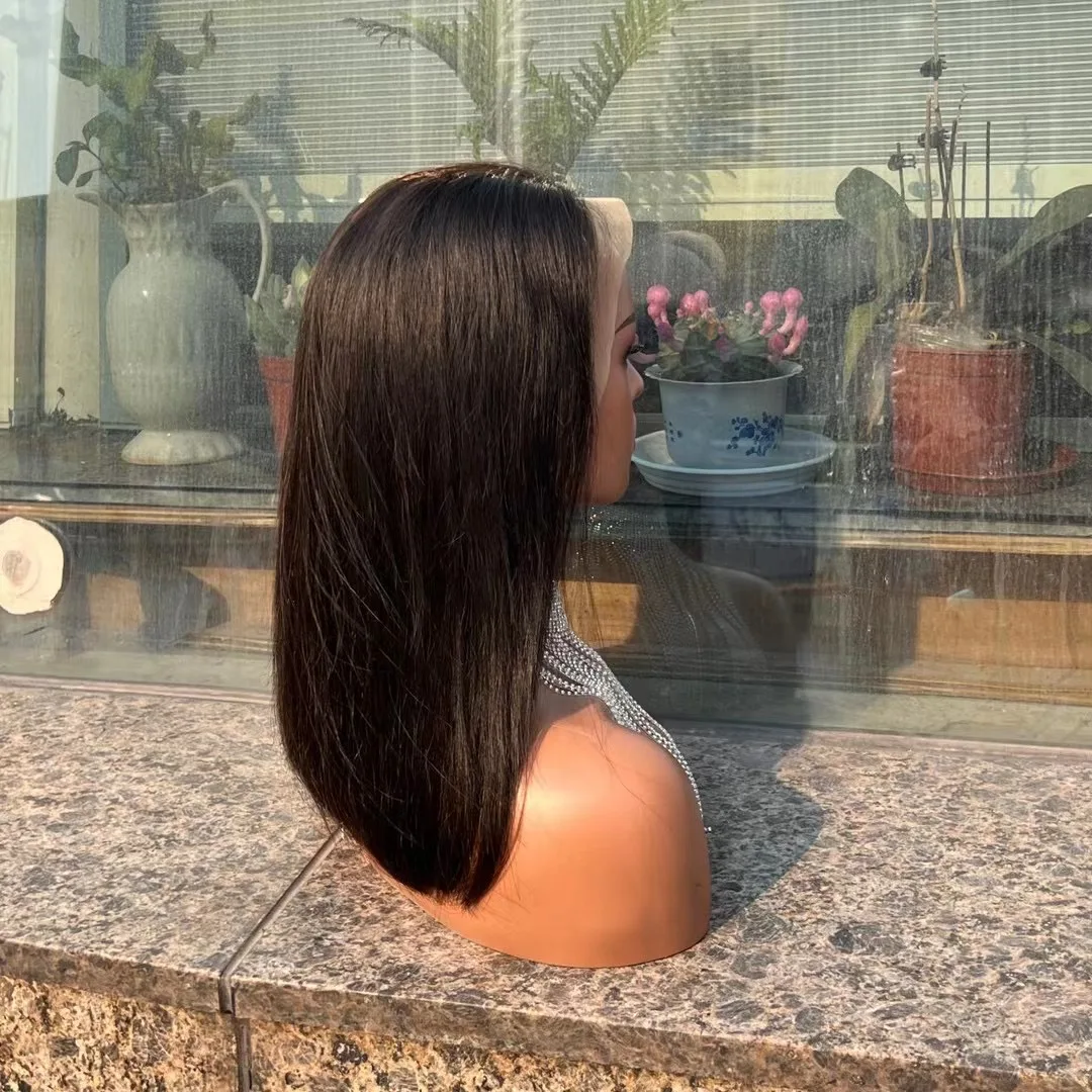 Wholesale cheap human hair wigs 13*4 Bob Wig Virgin hair ST women wigs human hair