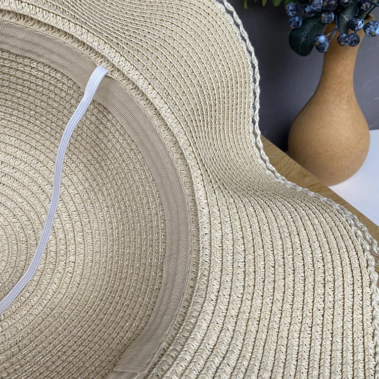 Bestella Brand Summer Lady Premium Large Brim Boho Beach Hats Professional Custom Upgraded elegant Sunshade Women Bucket Hats