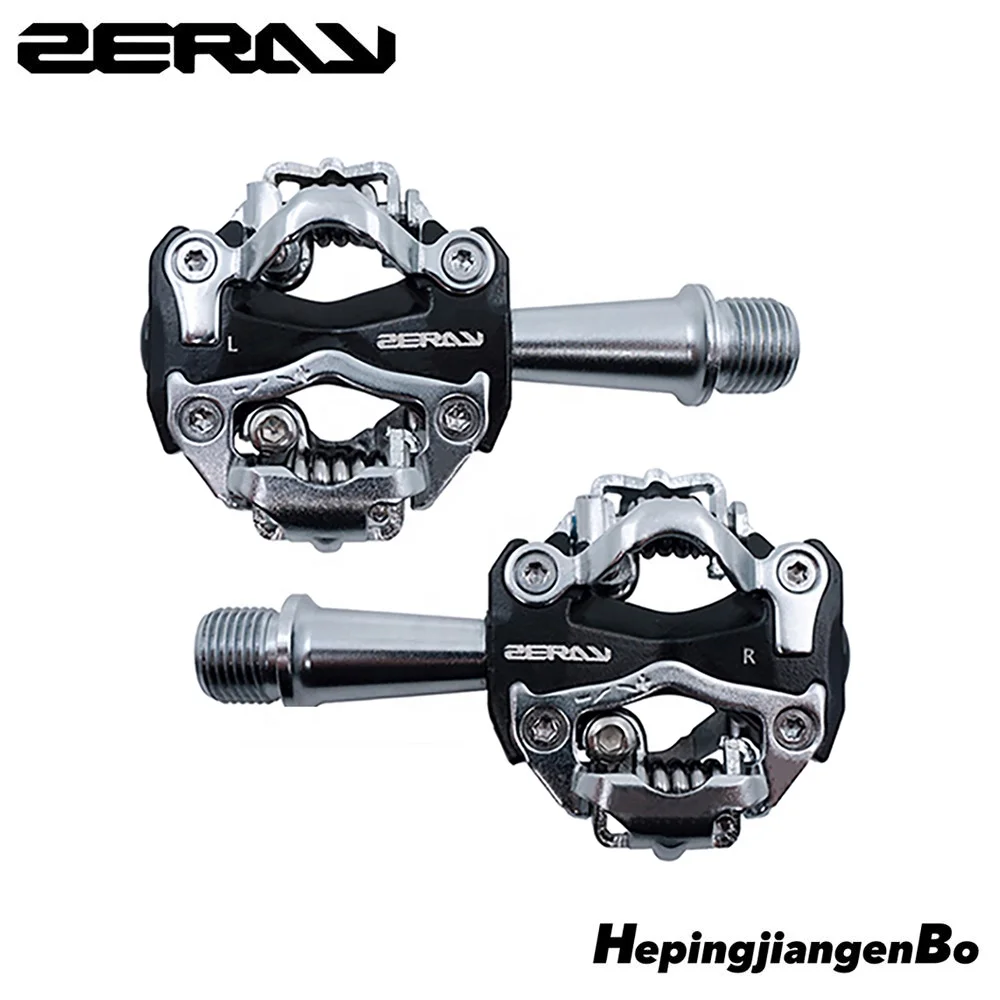 mountain  bike pedals aluminum self-locking bearing mtb clip pedal dual spd Bicycle pedals ZERAY ZP-108S