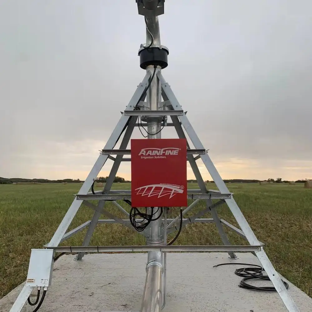 
2021 best sales Dalian Rainfine Central Pivot Farm Irrigation System Used in Large Field 