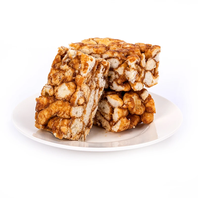 Chinese Delicious Traditional Snack Sweet Brown Sugar Cookies Sachima Healthy Snacks Food Sachima
