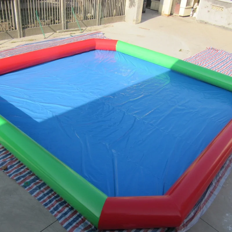 Adult commercial inflatable water slide pool PVC material swimming pool with wholesale price