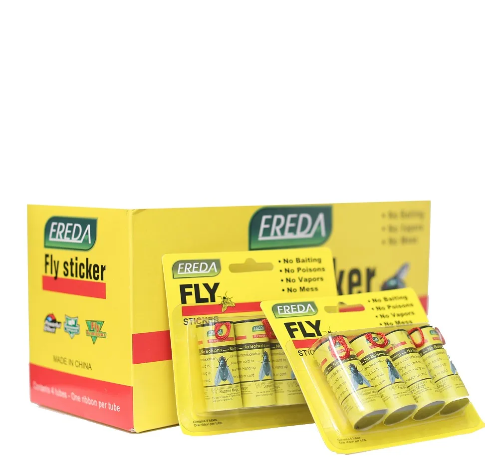 Professional Fly killer ribbons fly catcher glue paper trap