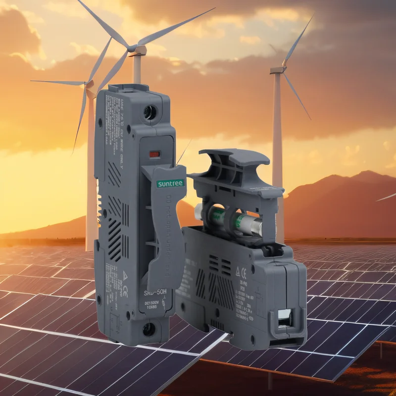 Предохранители и держатели предохранителей suntree, высокая емкость 0*38, 14*85 мм, 1000 В, 1500 В, 50 Ампер, 63 ампер, dc, солнечный предохранитель