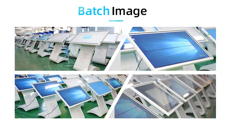 MWE Custom Design Factory 32 55 65 Inch Touch Screen Best Selling Smart Kiosk Vertical LCD Advertising Floor Stand