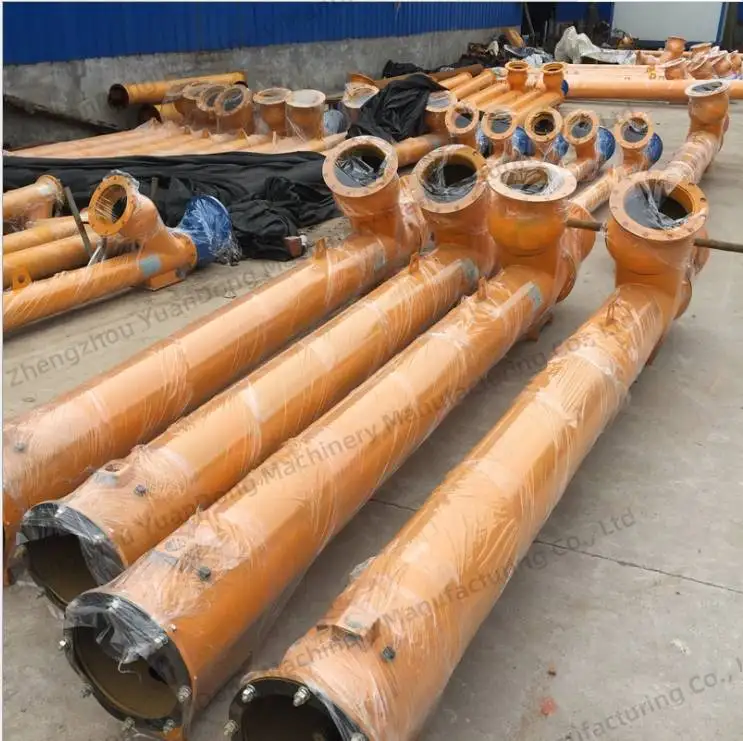 Hot Sale Inclined Powder Seal Screw Conveyor Feeder LSY Series Concrete Powder U Type Auger Spiral Conveyor