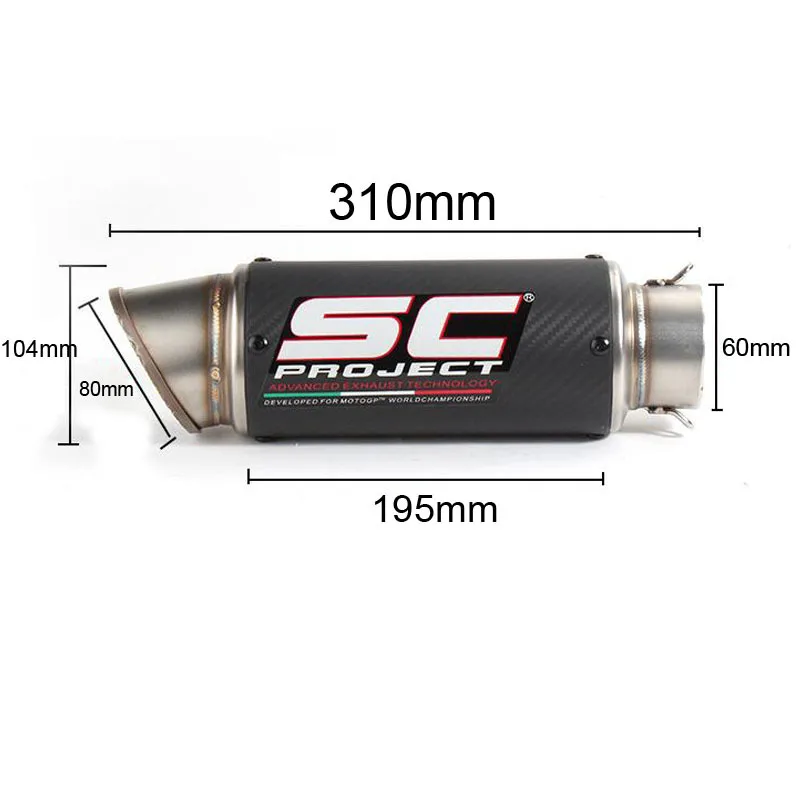 M Performance exhaust pipe for M2 F87 M3 F80 M4 F82 F83 carbon fiber muffler tips