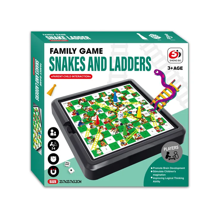 Hot Selling Chess Game Toys Snakes And Ladders Board Game for Kids Educational Toys