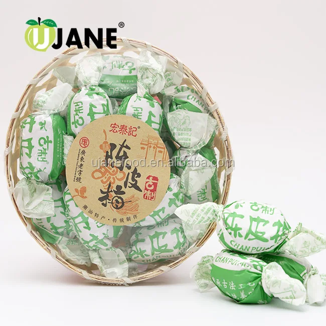 Корзина и бумажная упаковка китайская Jia Yingzi Chen Pimei лимонная сушеная слива