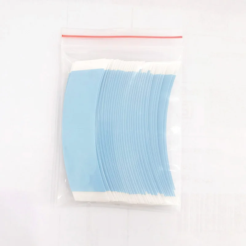 Blue Double Sided Hair Tape Replacement for Toupee and Lace Wigs Human Hair Extensions Tape