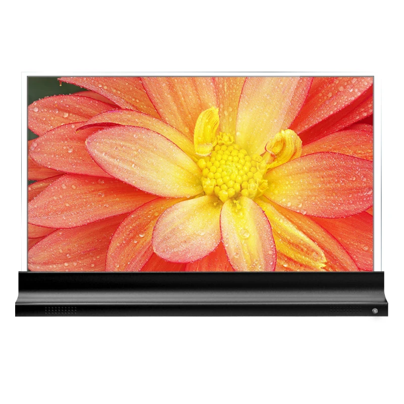 Ultra Thin Transparent Oled Small Desktop Floor Standing  Advertising Display Digital Signage Transparent Oled Display