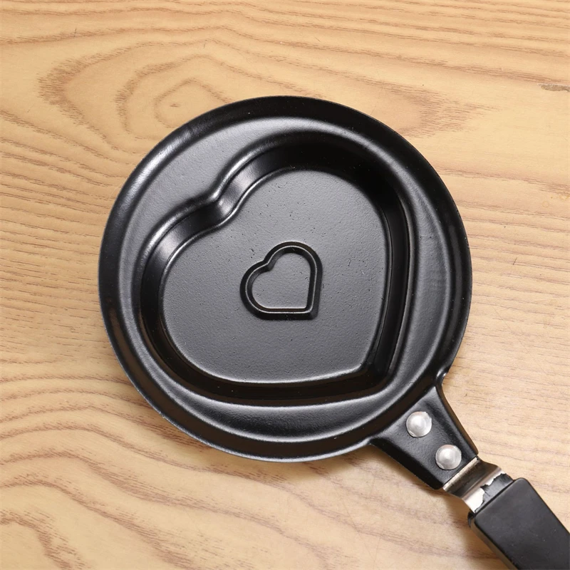Cartoon Pattern Mini Egg Frying Pan Creative Breakfast Frying Pan Non-stick Frying Pan