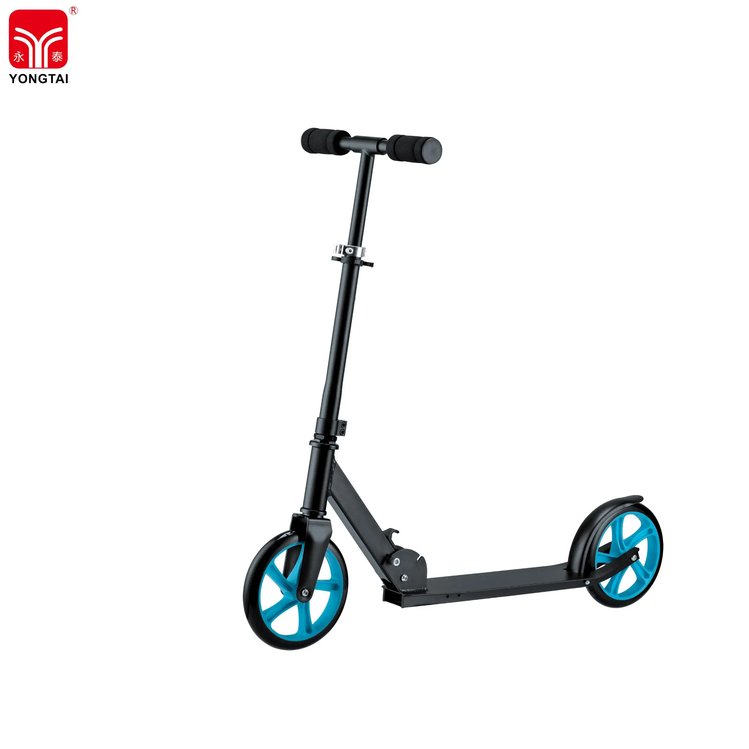 Оригинальный заводской скутер, алюминиевая колода, 200 мм, большое колесо, ножная педаль, скутер для взрослых