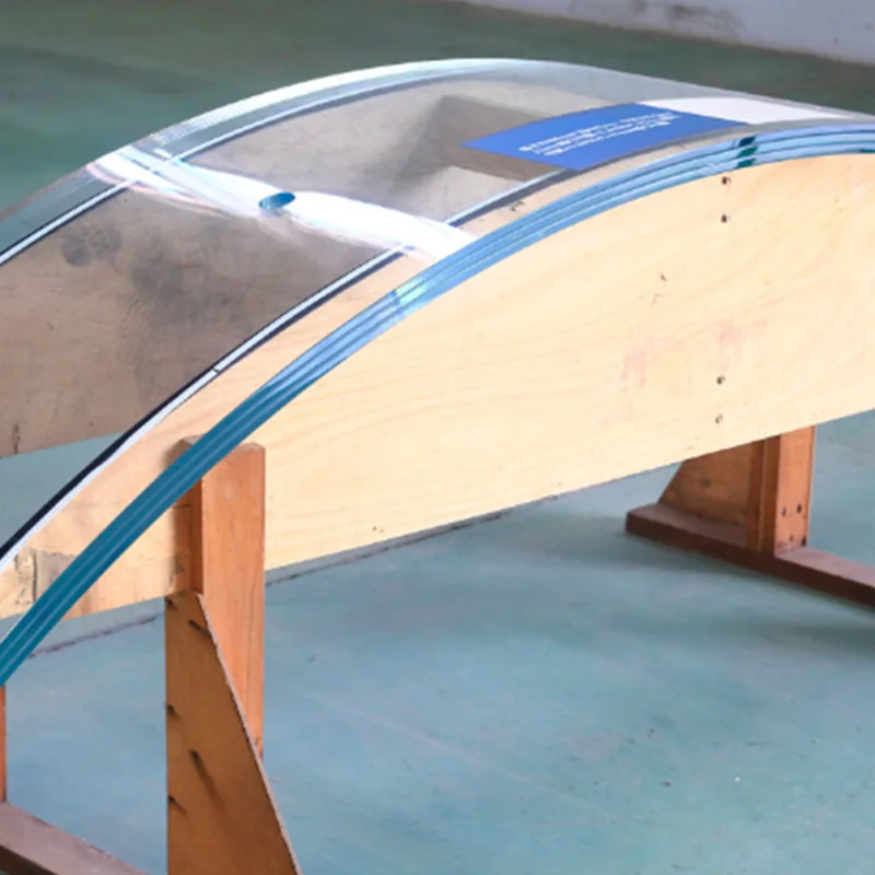 CE SGCC Certificate 25mm curved insulating glass price manufacturer