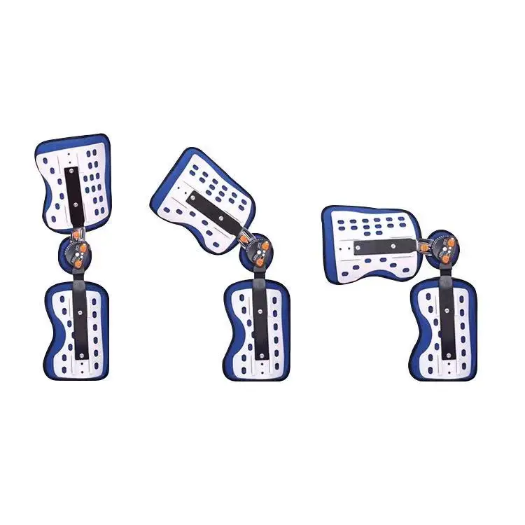 TJ-KM008 Adjustable Chuck Professional Style Neoprene Knee Ankle Foot Fixed Brace Orthosis for Medical Protection Leg Fracture