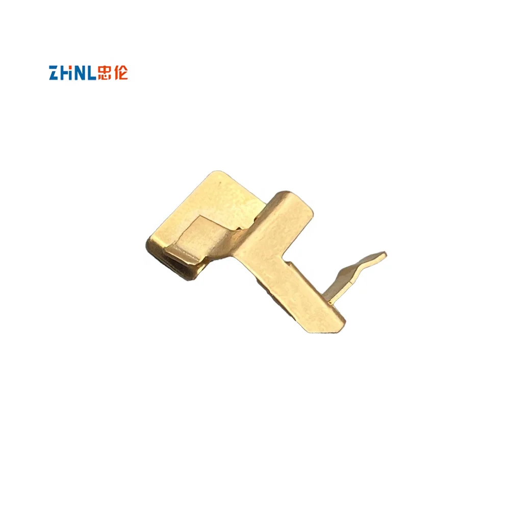 Customize OEM copper  brass stamping parts  of wall switch or socket
