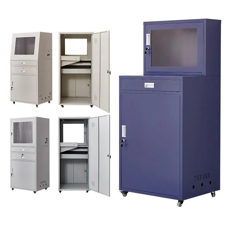China-made sheet metal processing customized pc industrial computer cabinet monitoring chassis cabinet integrated machine