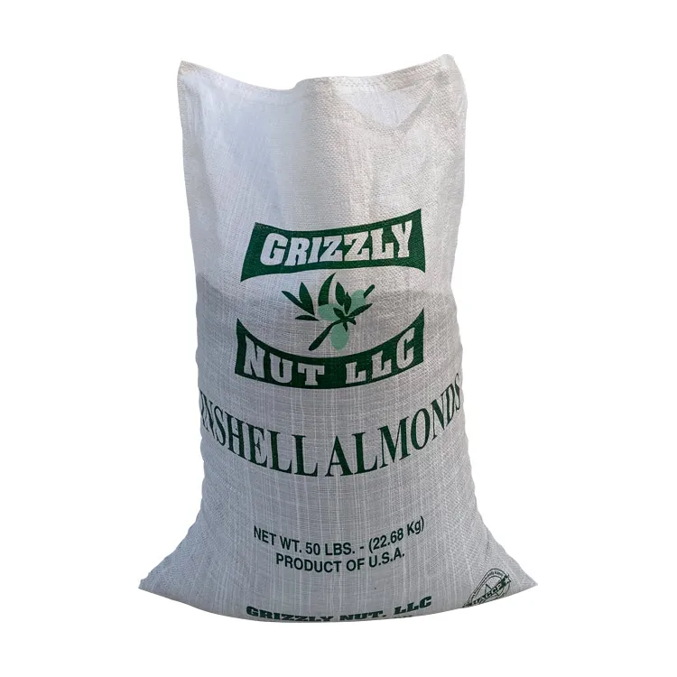 customise 50 kg used rice feed fish corn flour bag 100kg 50kg pp woven bag