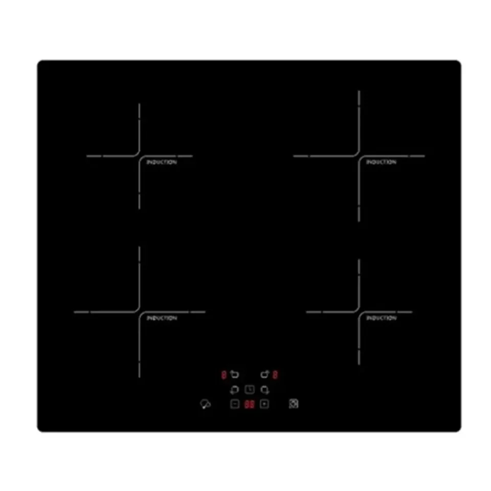 In Energy Efficient  Solar With Button Control Panel Built-In  Induction Cooker  4 burner induction cooker