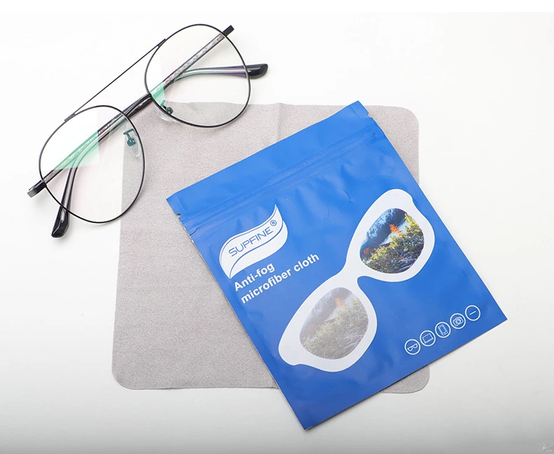 Reusable anti-fog glasses cloth winter cleaning myopia fog