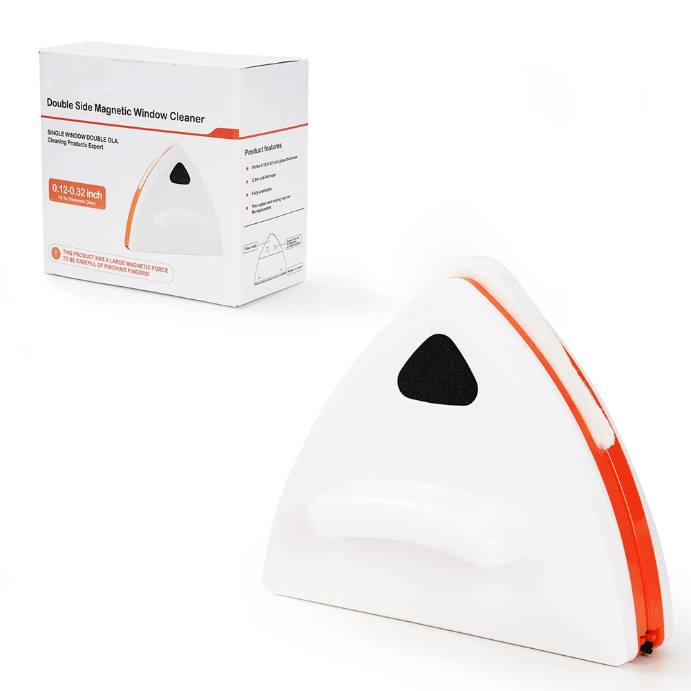 brush magnetic tube car double sided magnet sponge spray outside vacuum magnetic glass window cleaner