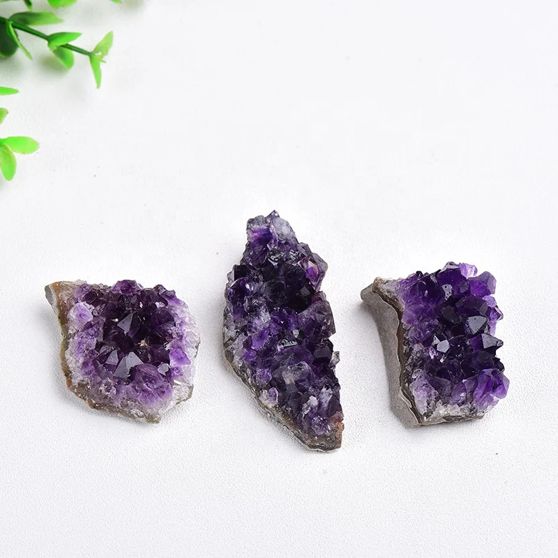 Wholesale High Quality Natural Crystal Healing Stones Geode Pieces Raw Dark Purple Amethyst Clusters for Decoration