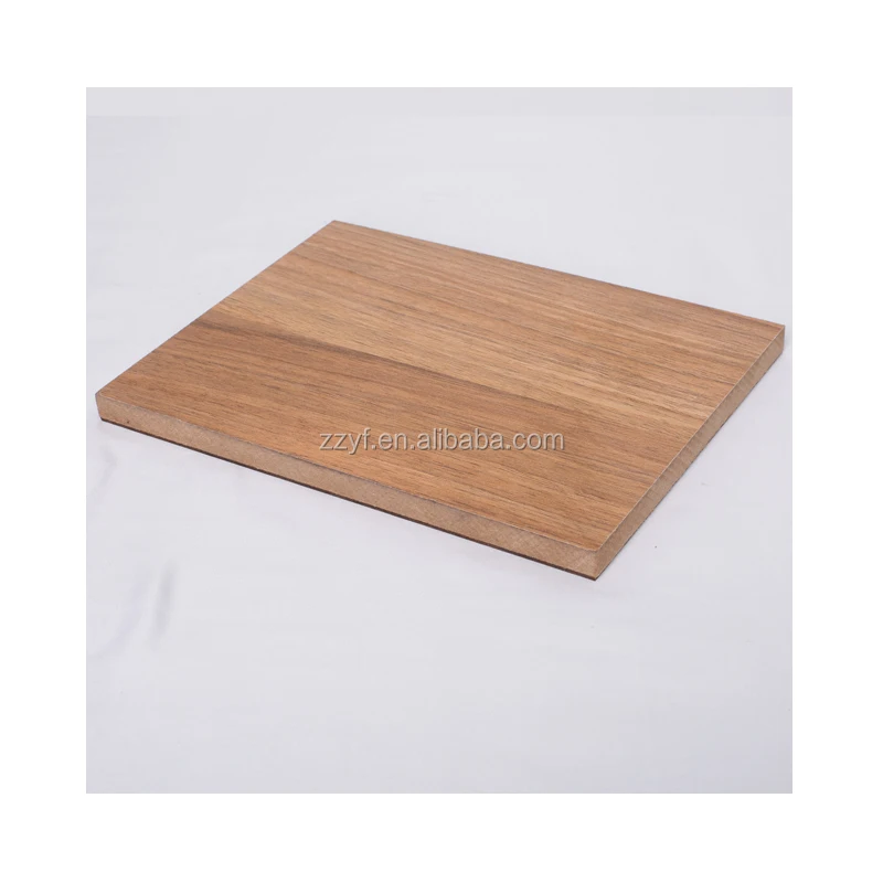 mdf board 18 mm with melamine laminated color marble wood fiber
