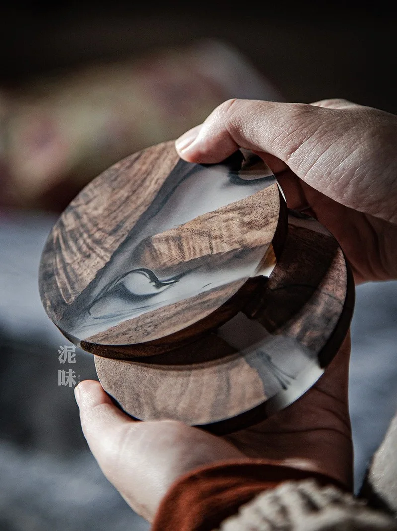 High Quality Epoxy Resin Drink Coasters Coffee Table Mats for Plates Tea Drinks-for Kitchen Dining Room Furniture Hotel Use