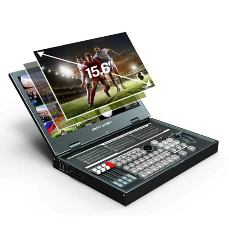  PVS0615 15 6 дюймов FHD экран для ЖК-дисплея 6-канальный входами портативный смеситель мульти формат CCTV видео