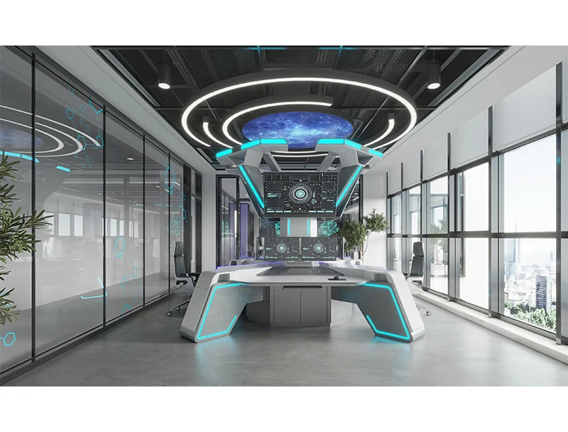 UDWEN hot sales Environmentally friendly flexible installation Fashion Tower data island command console furniture