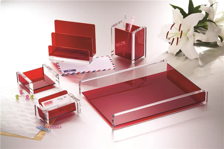 acrylic stationery set