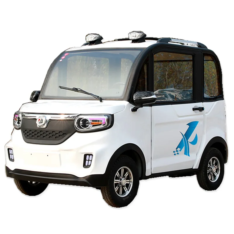 New four-wheel electric vehicle fully enclosed elderly scooter adult battery car with shed