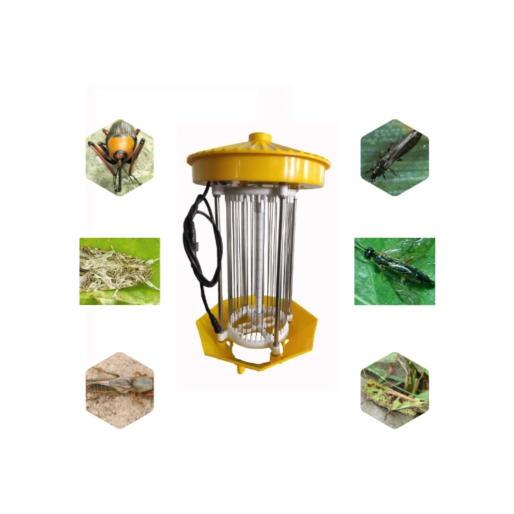 Hot Sale Attracting Lamp Insect Light Agriculture Pest Control Product Equipment Device For Killer Electric Solar Insecticidal