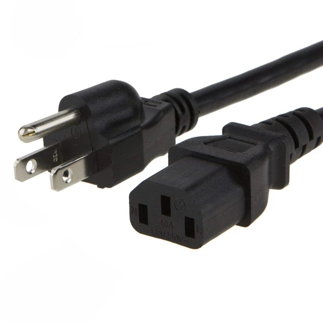  Bulk Heavy Duty Multi Plug Extension Cord Listed AC Power for Laptops