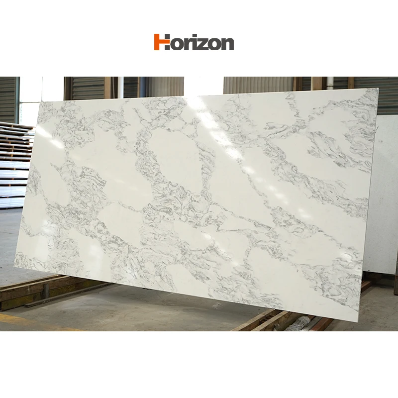 Super white quartz stone counter top luxury quartz stone cheap price artificial quartz stone slab