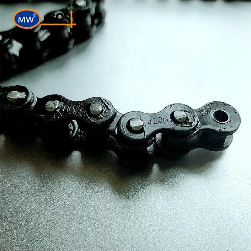 Motorcycle chain and sprocket