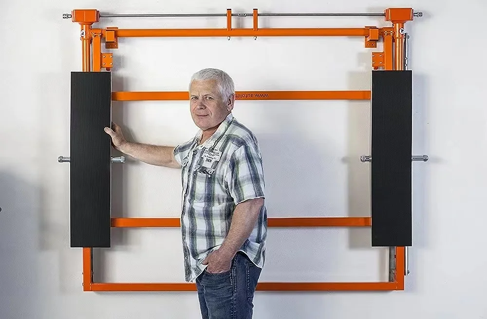 Fostar ISO CE Mobile Car Hoist Automobile mobile elevator production Hydraulic Electric Auto 2500KG Motor Scissor Lift Portable