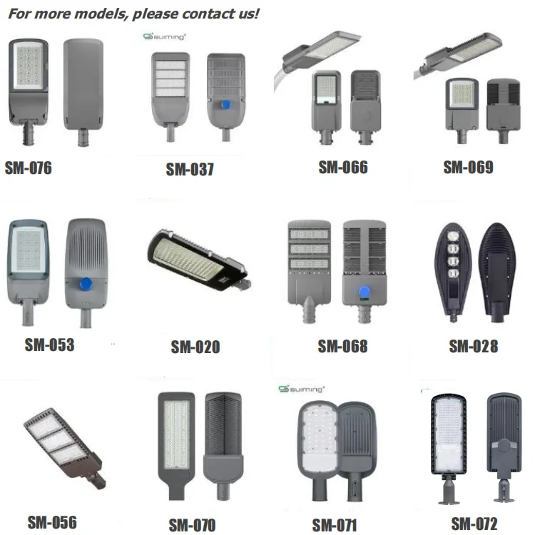 Industrial outdoor stainless steel body 50000 hours 100w waterproof high quality led street lights