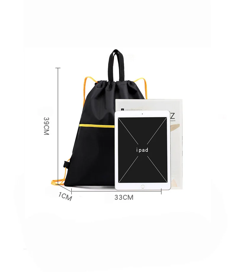 fitness drawstring bag