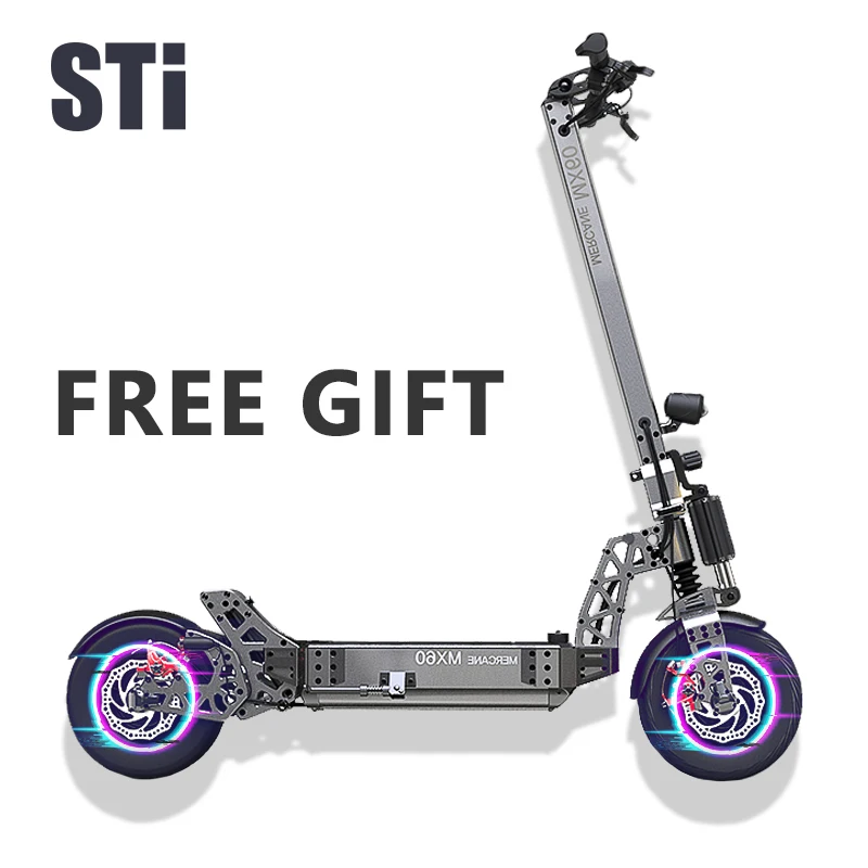 
Newest korea design MX60 2400W 60V 20Ah electric powerful mobility electric scooter 