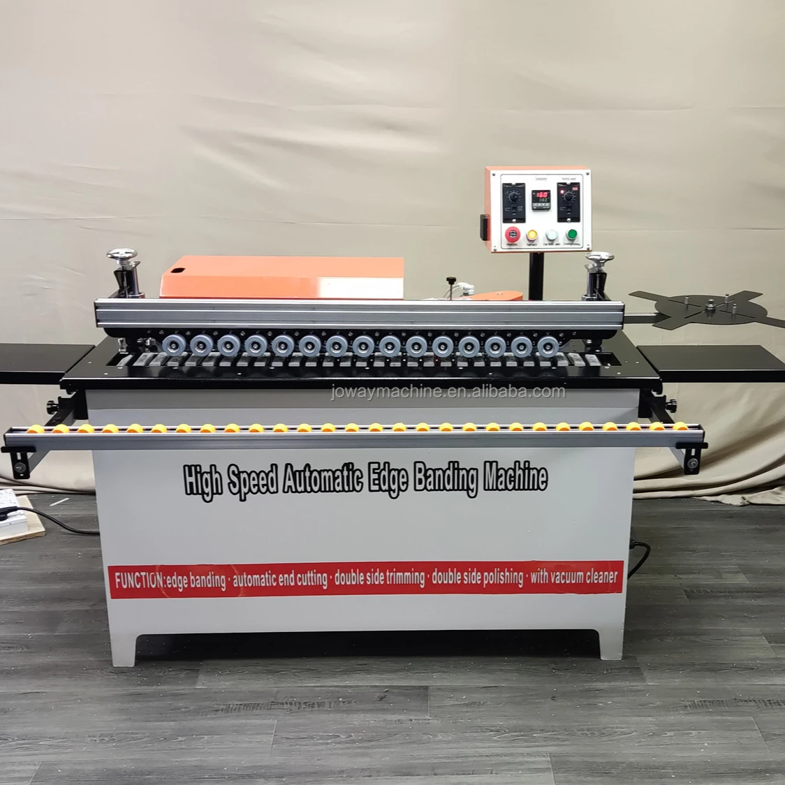 Qingdao automatic high speed edge bander machine with trimming flush PVC Veneer Bander machine woodworking