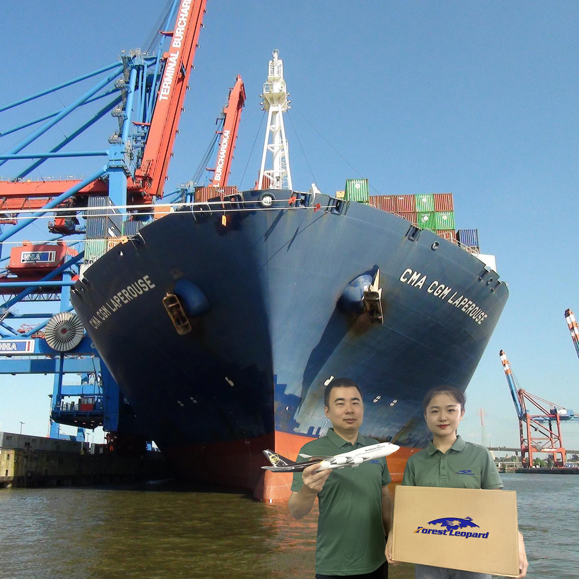 Cheap logistics freight forwarder agent cargo shipping charges service from China to USA UK PK Dubai Australia Malaysia