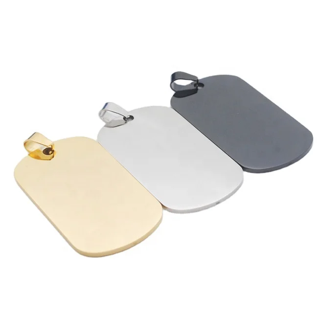 Wholesale bulk cheap blank dog tags custom metal dog tags for sale