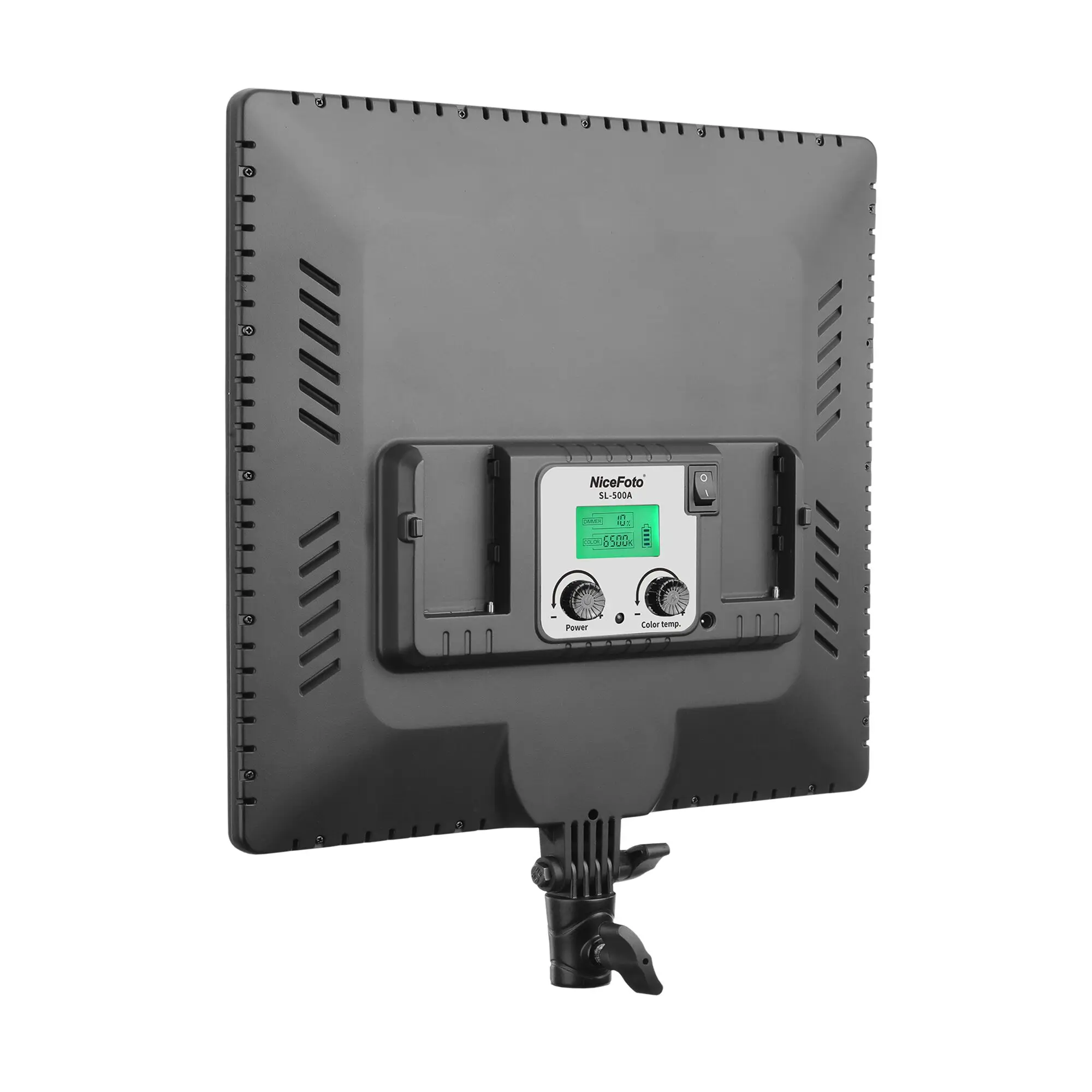 KT-SL307(SL-500A) Nicefoto - Pad LED Video Light Kit 50W Super Soft Bi-color 3200-6500K Photography & Video Changeable 0-100% 15