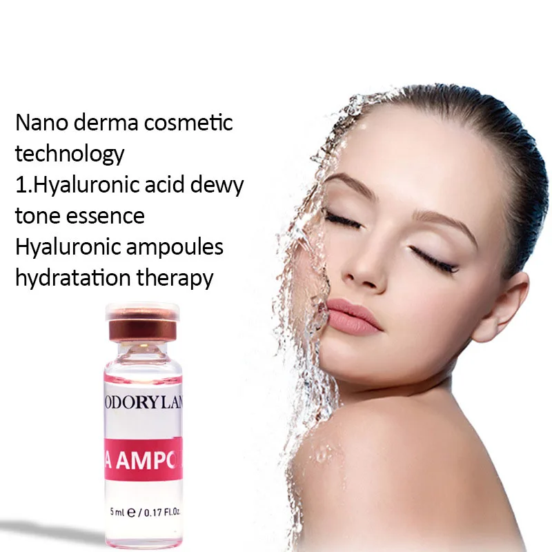 Высококачественный Гиалуроновый увлажняющий гель Meso Ampoule набор для защиты от морщин и гиалуроновой кислоты