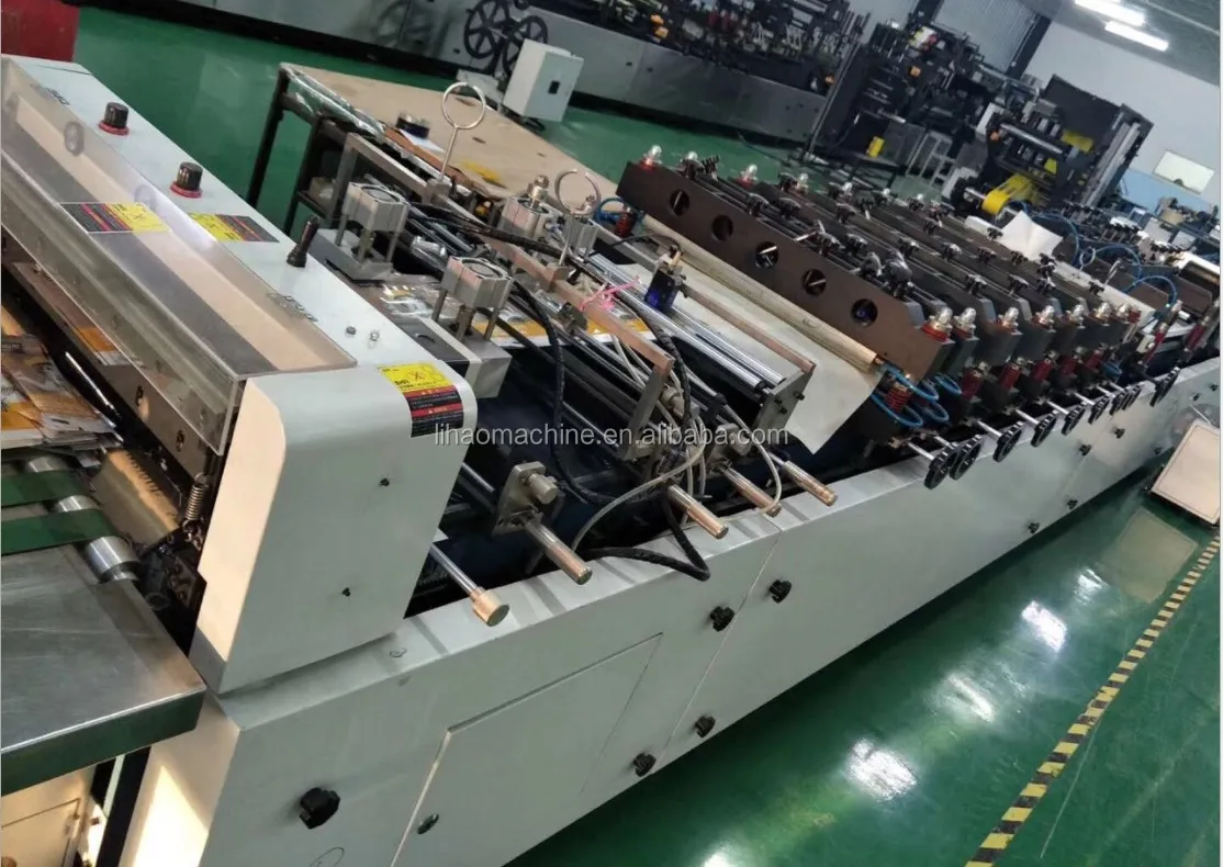 
Three Side Sealing Ziplock Bag Making Machine 