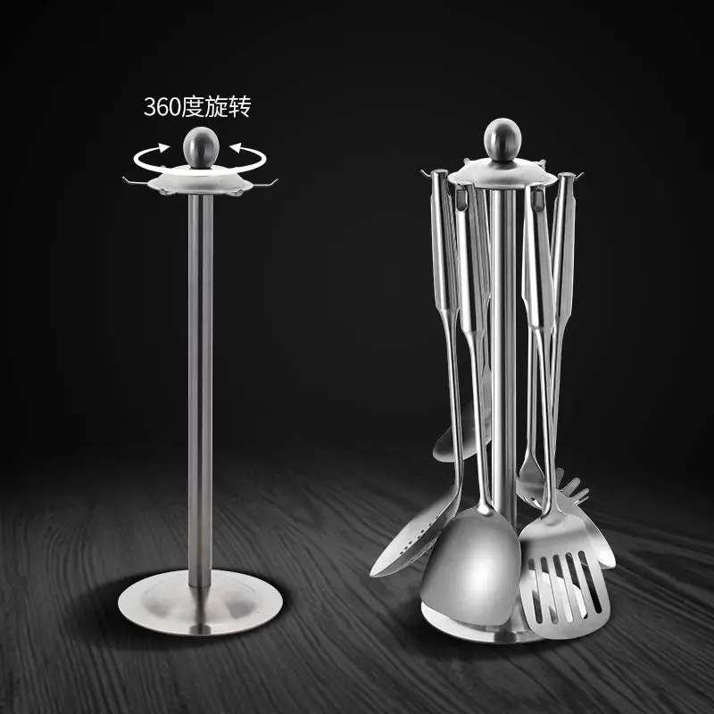 Metal Cooking Chef Essentials Kitchen Basis Egg Fish Turner Flipper Spatula Set Stainless Steel Home Kitchen Gadgets