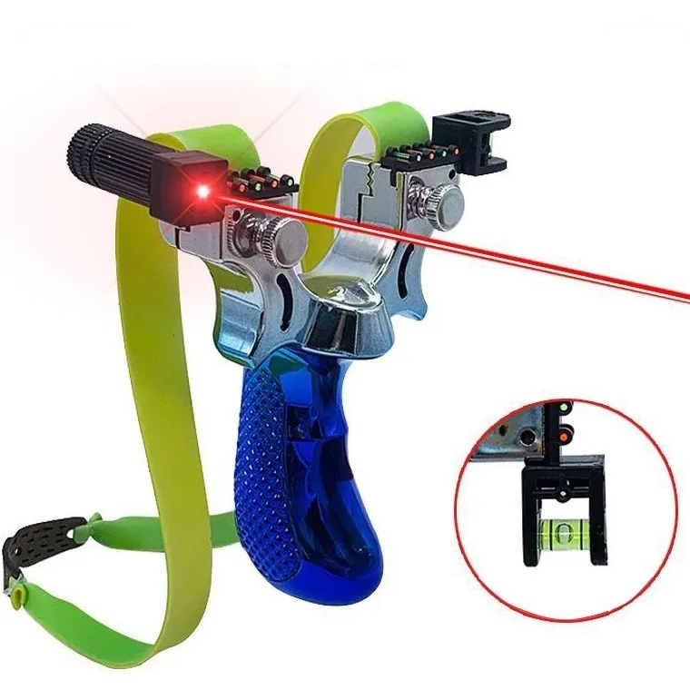 Factory wholesale lowest price powerful leser resin slingshot  hunting Chinese slingshot